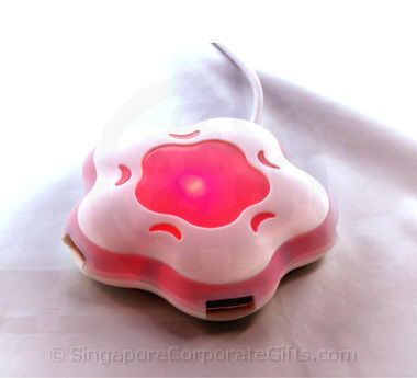 Flower USB Hub with Light (2.0)